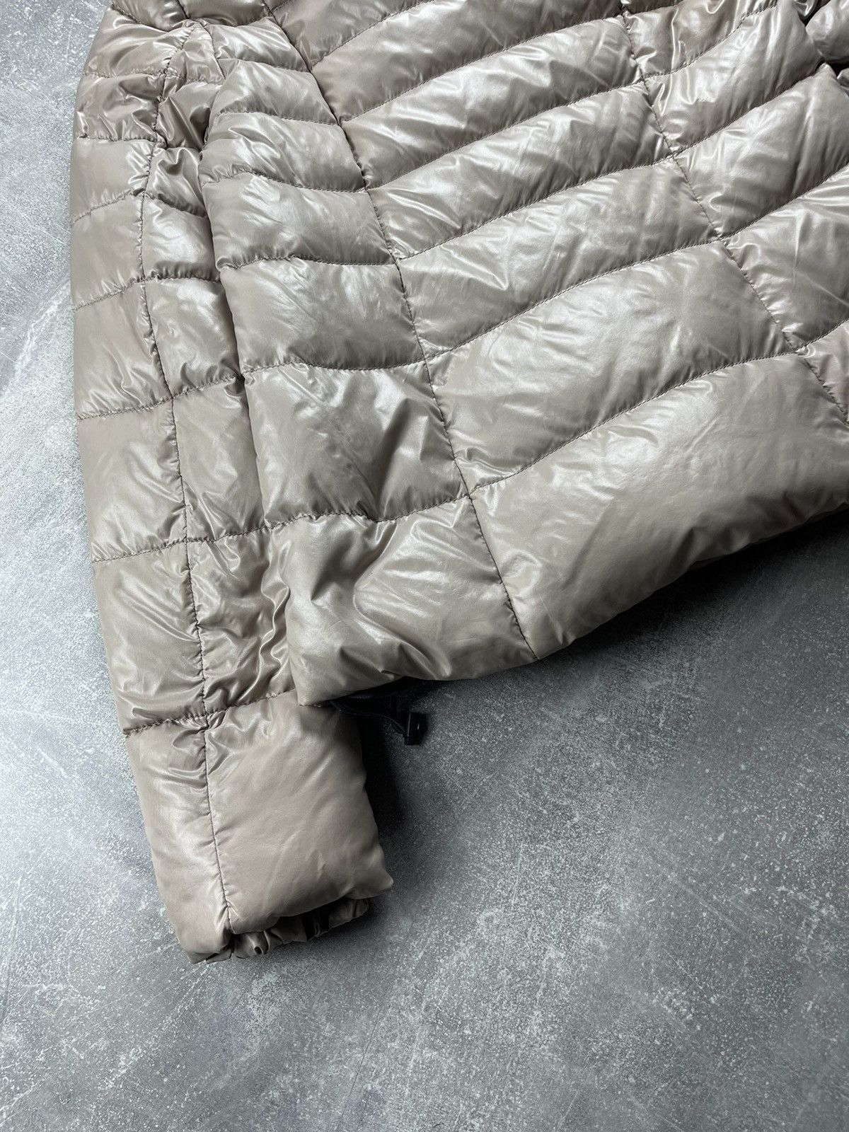 Duvetica Duvetica Lightweight Down Puffer Jacket Taupe Beige Size M / US 6-8 / IT 42-44 - 10 Thumbnail