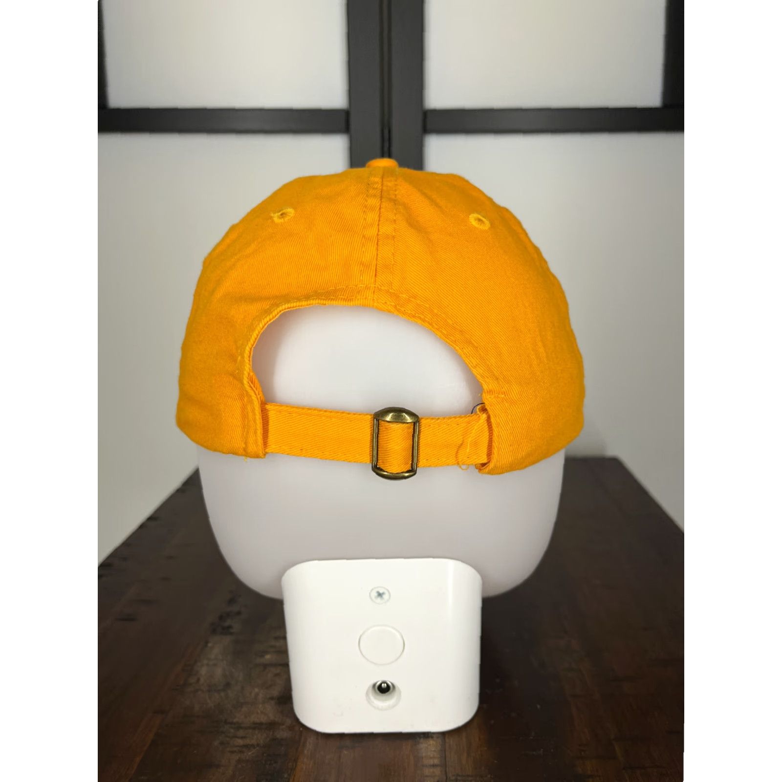 Vintage Pittsburgh Hat Strap Back Adult One Size Yellow Embroidered 100% Cotton Cap Size ONE SIZE - 6 Thumbnail