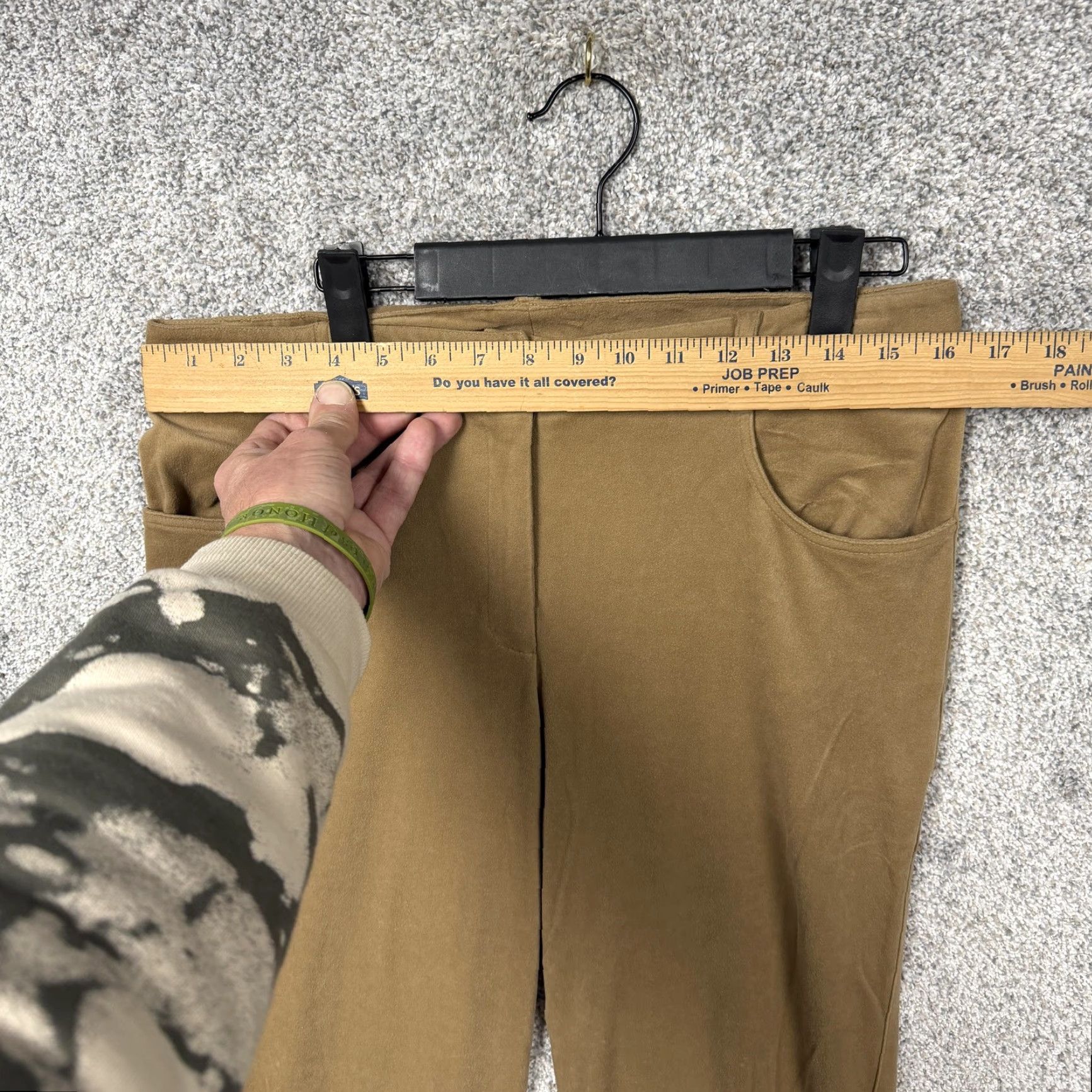 Vintage VINTAGE SnoSkins Pants Women 10 Tan Bootcut Khakis Bohemian Casual Women Size 32" / US 10 / IT 46 - 2 Thumbnail