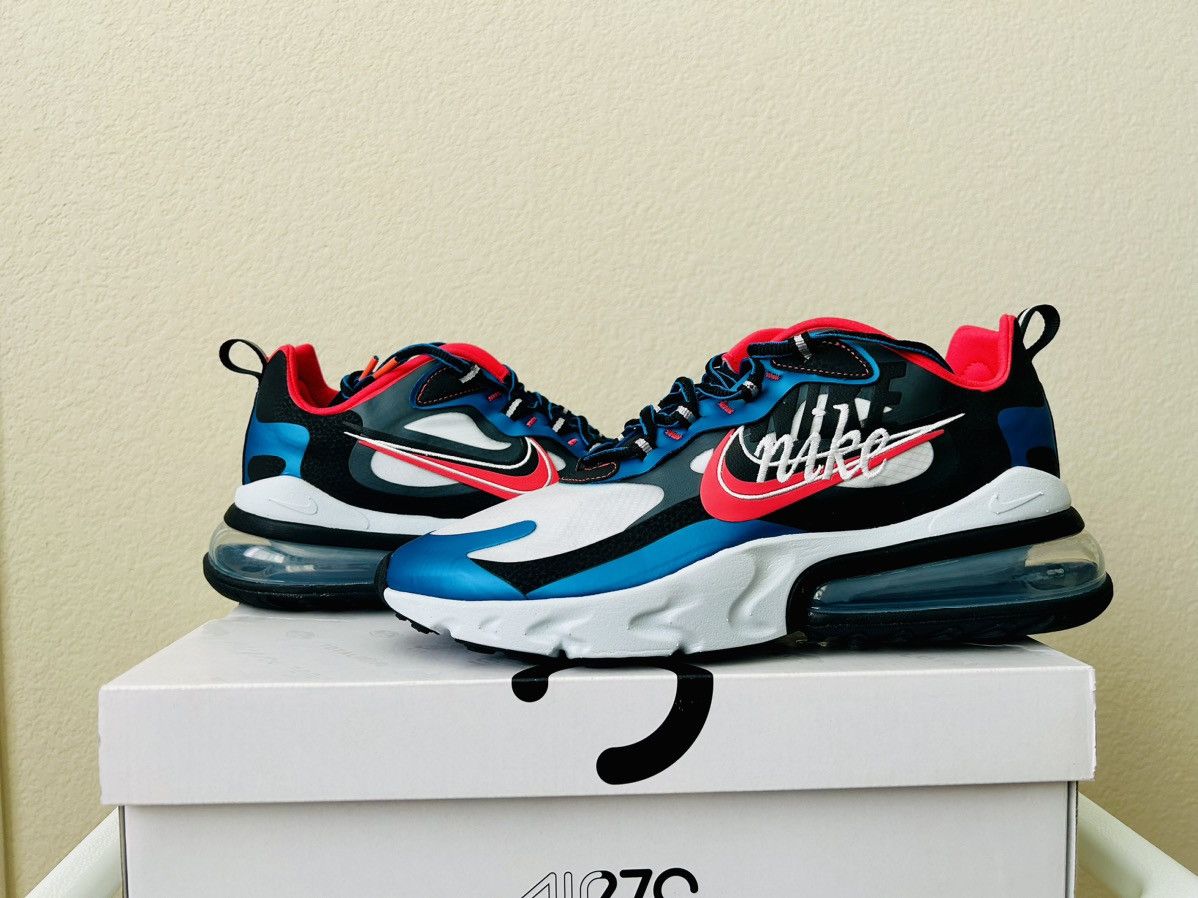 Nike NEW Air Max 270 React ‘Time Capsule’ (Discontinued Design) Size US 10 / EU 43 - 4 Thumbnail