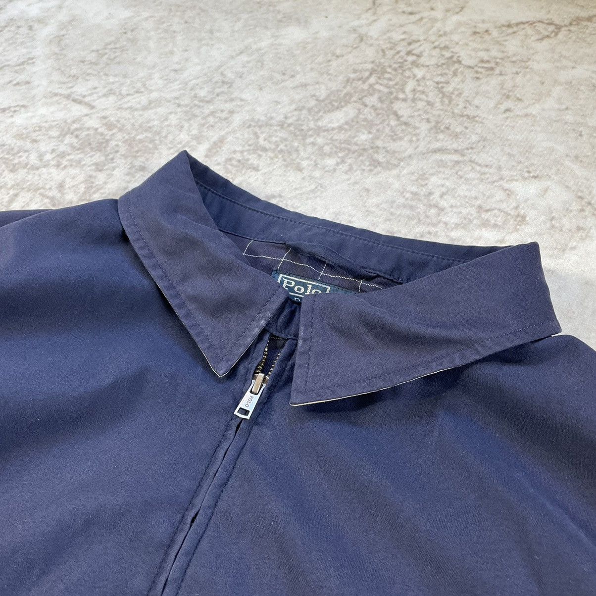 Polo Ralph Lauren × Vintage Polo Ralph Lauren Vintage Check Bomber Jacket / Sz 3XB Size US XXL / EU 58 / 5 - 8 Thumbnail