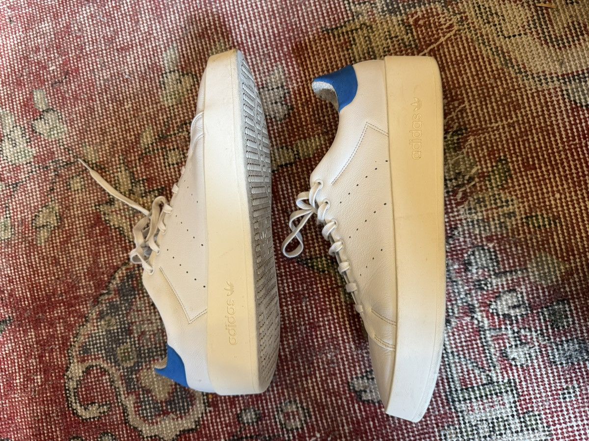 Adidas Stan Smith Recon Shoes - White / Blue Size US 9.5 / EU 42-43 - 5 Thumbnail