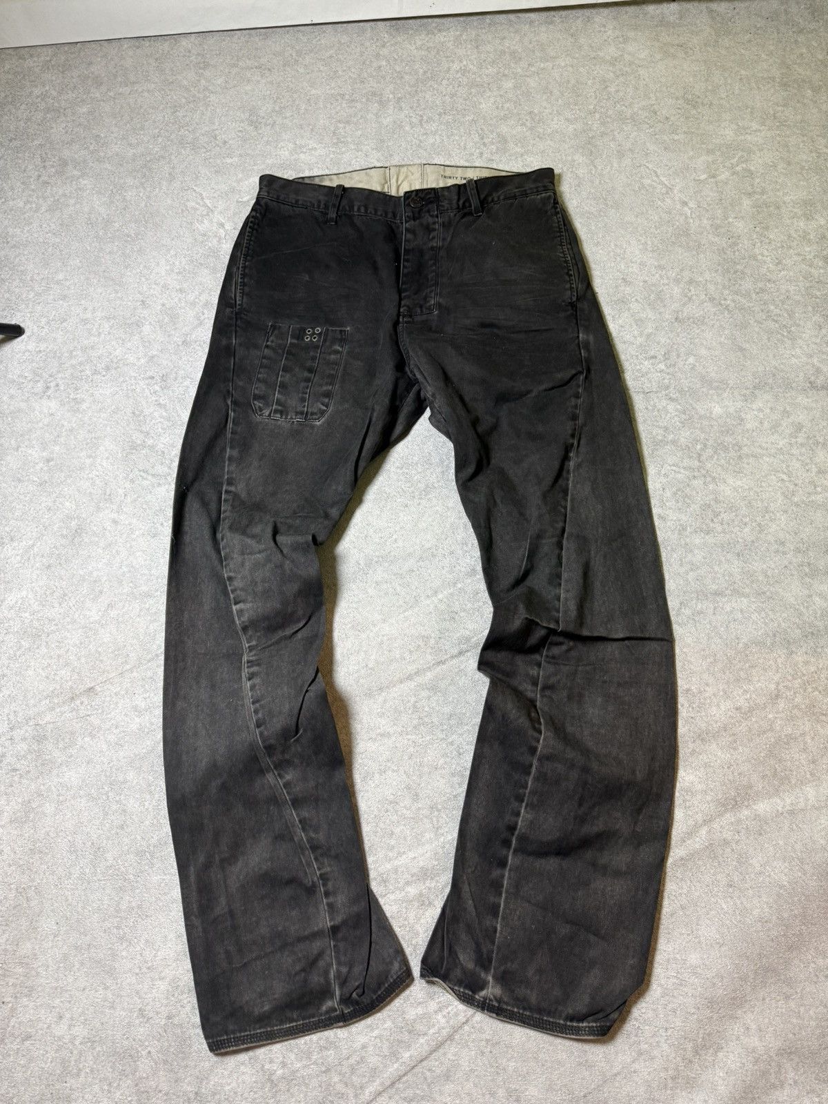 Allsaints LGB ALLSAINTS SPITALFIELDS AUTIN WINTER 2008 " METAMORHOSIS" Size US 32 / EU 48 - 3 Thumbnail
