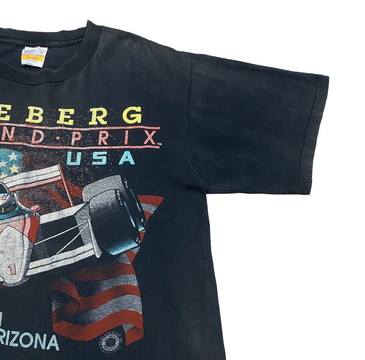 Vintage Vintage Formula 1 Iceberg Grand Prix Usa T-Shirt 1990s Size US L / EU 52-54 / 3 - 4 Thumbnail
