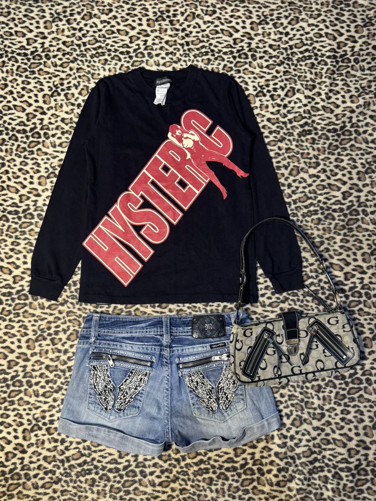Hysteric Glamour 90s Vintage Hysteric Glamour longsleeve Size ONE SIZE - 6 Thumbnail