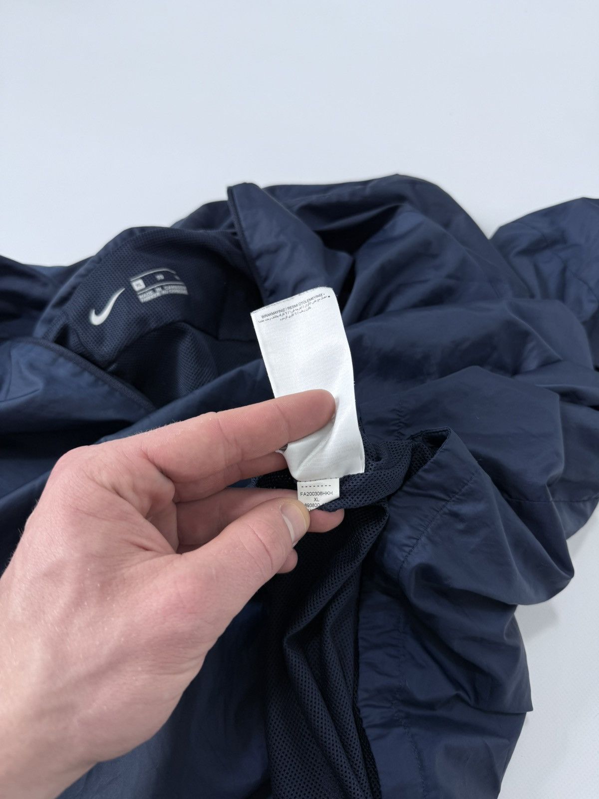 Nike Vintage Nike y2k avantgarde streetwear track jacket Size US XL / EU 56 / 4 - 14 Thumbnail