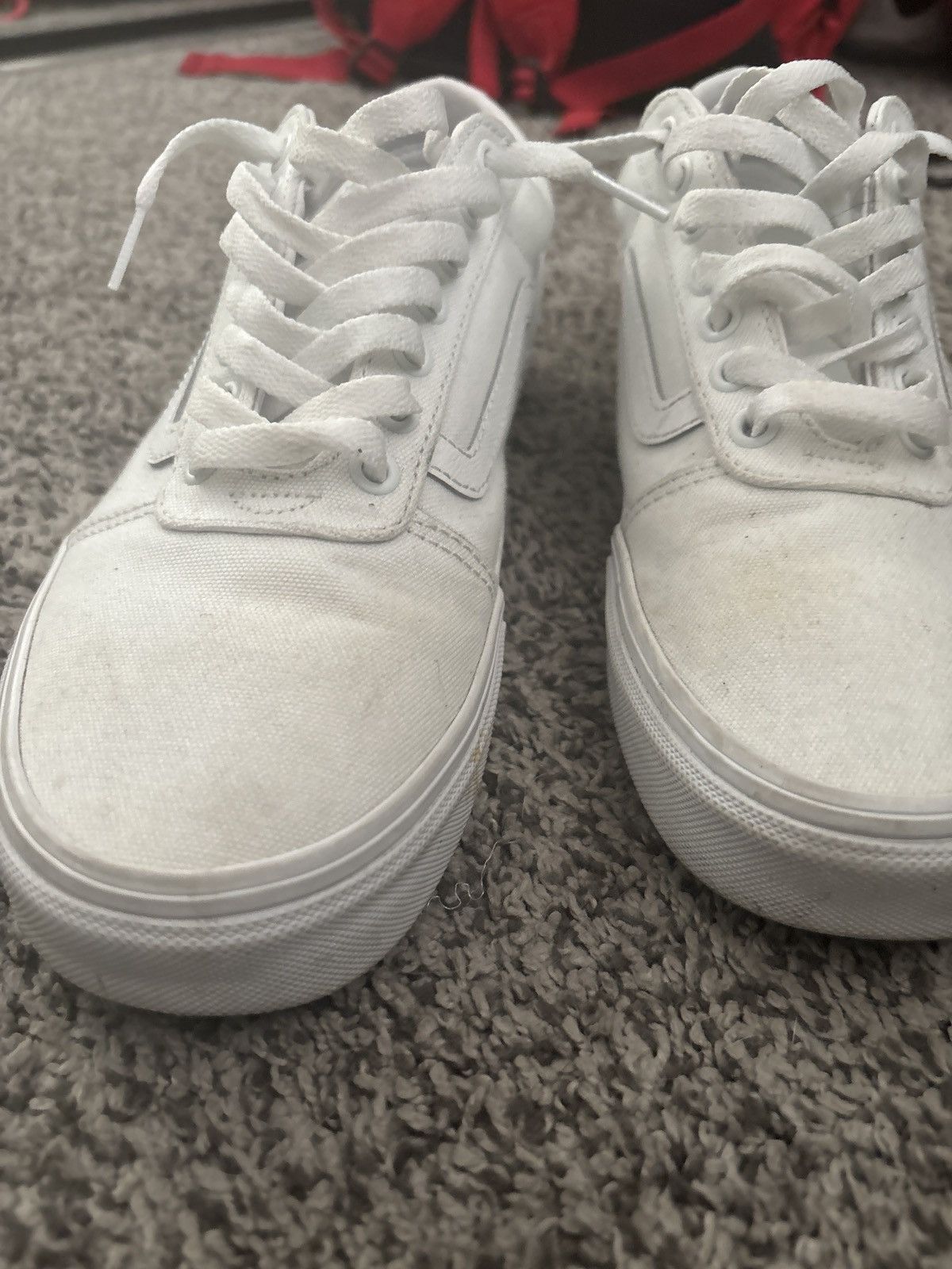 Vans × Vintage Vans Canvas White Old Skool Size US 9 / EU 42 - 6 Thumbnail
