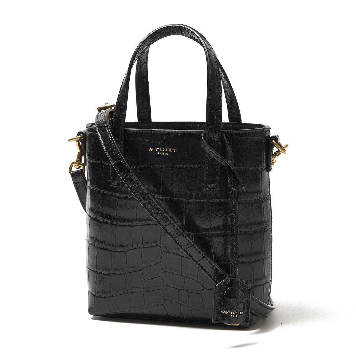 Yves Saint Laurent Tote Bag 2way Black