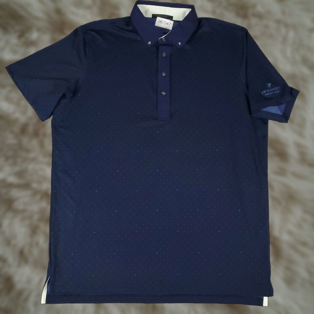 Vintage Greyson Polo Shirt Mens L Blue Geometric Wolf Golf Casual Short Sleeve Polo Shirt Mens L Blue Geometric Wolf Golf Casual Size US L / EU 52-54 / 3 - 1 Thumbnail