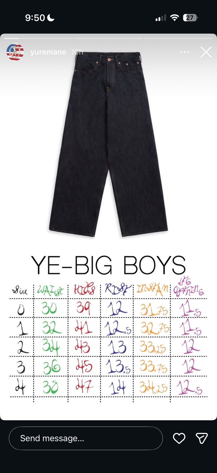 Yuremane Yuremane Big boys Size US 28 / EU 44 - 5 Thumbnail