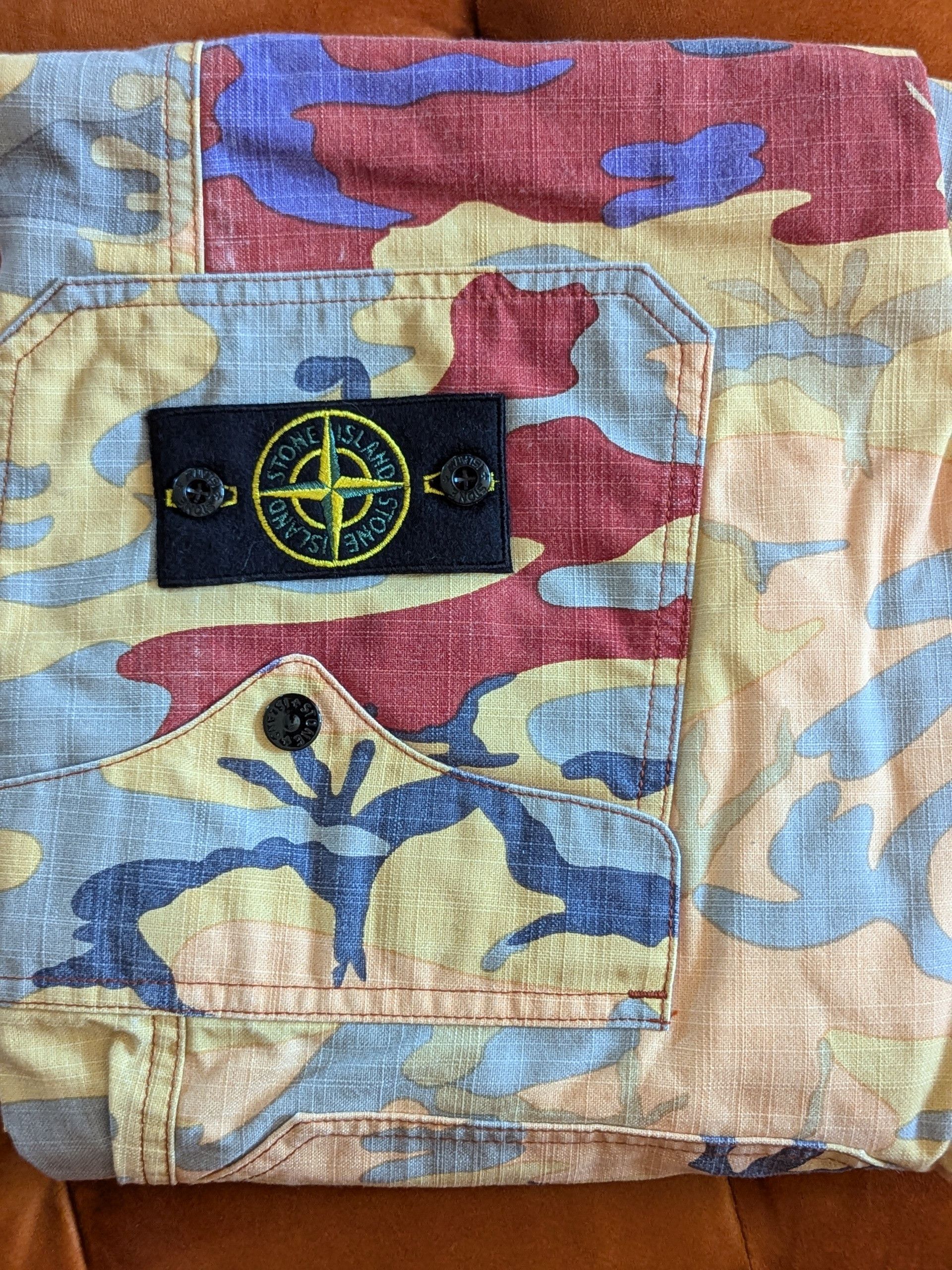 Stone Island stone island heritage camo pants Size US 29 - 5 Thumbnail