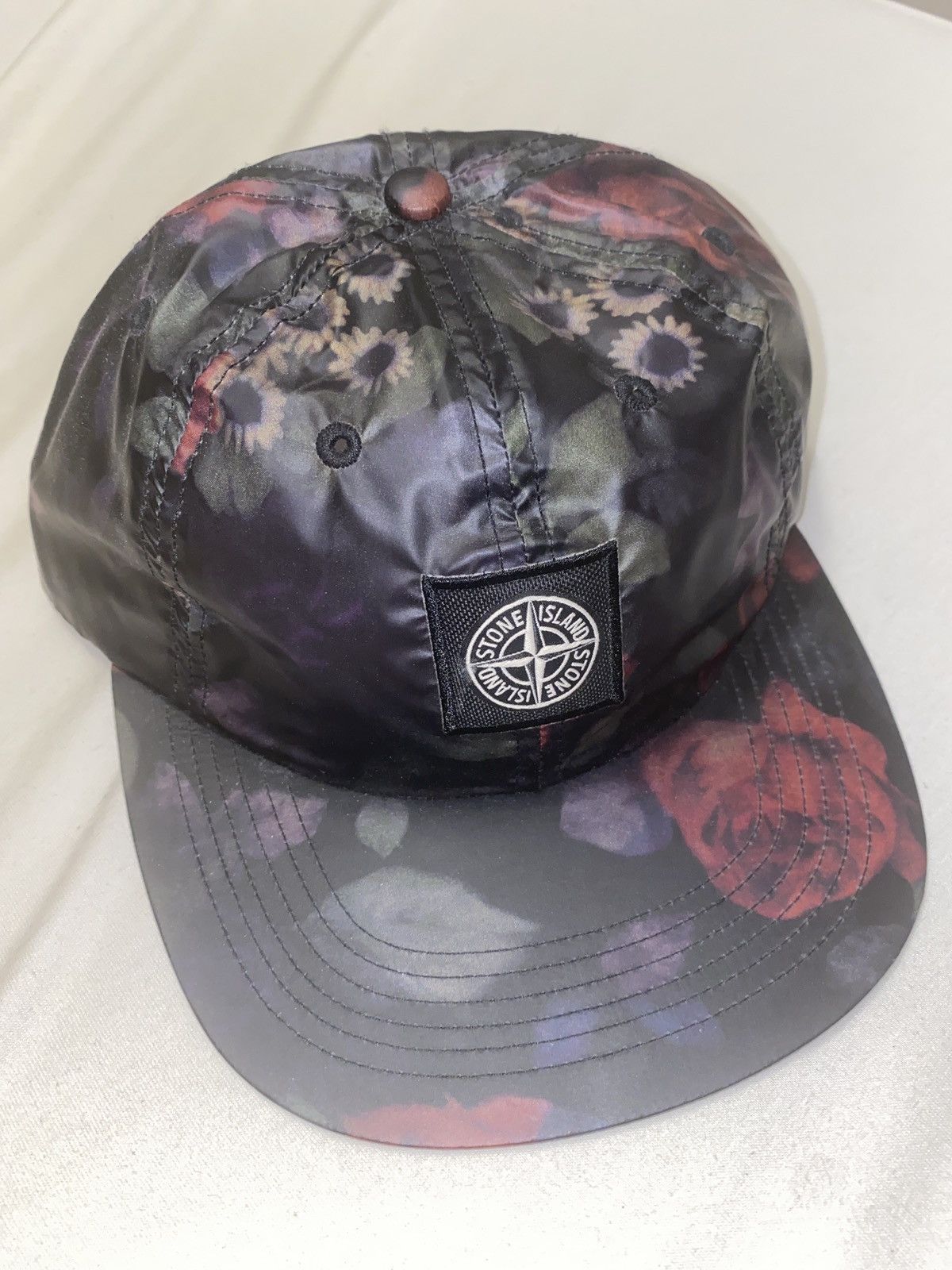 Stone Island × Supreme Supreme x Stone Island F/W 17 Floral cap 