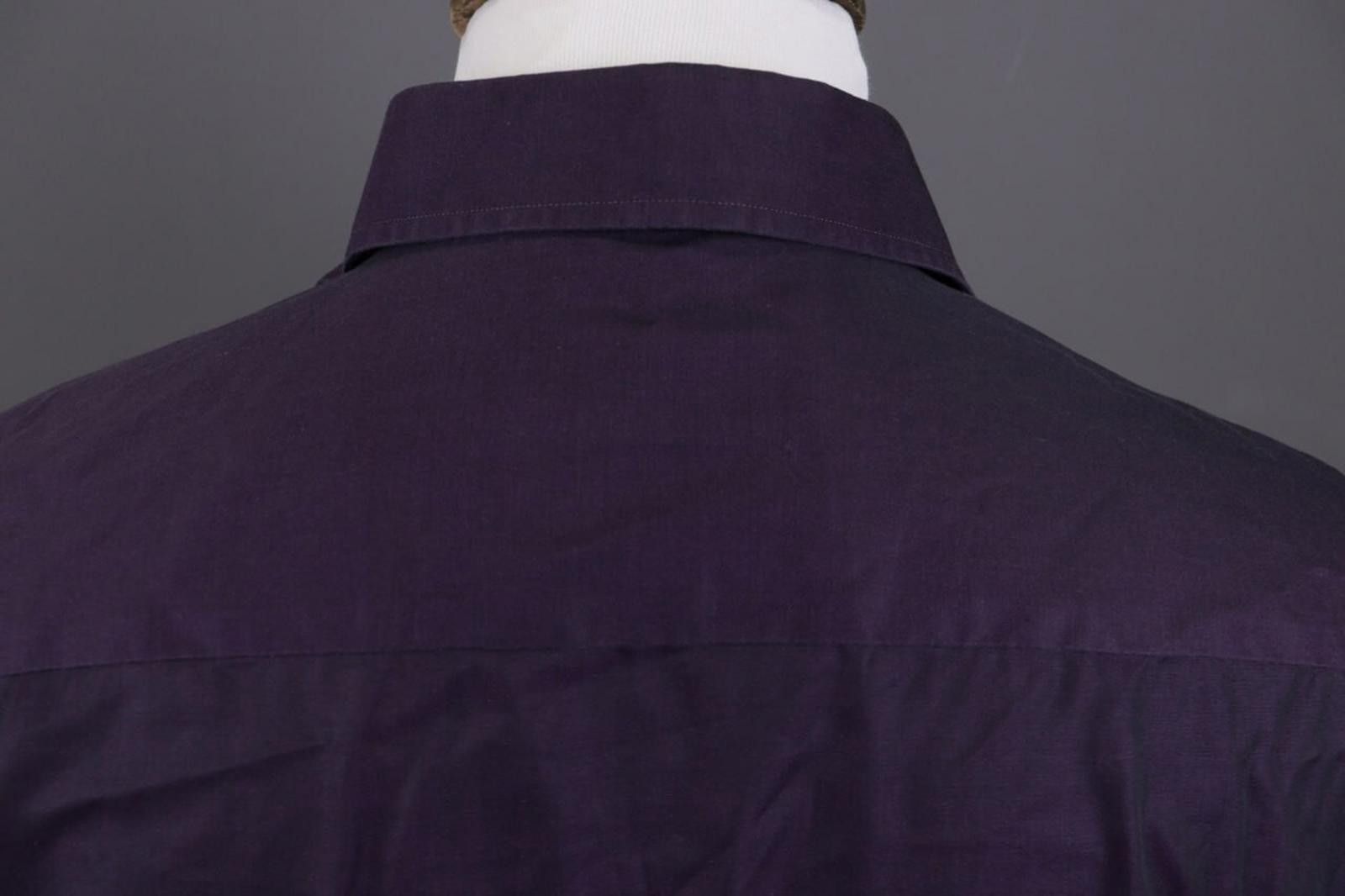 Eton Eton Contemporary Purple Signature Twill Shirt Size 42 / 16 Size US M / EU 48-50 / 2 - 12 Thumbnail
