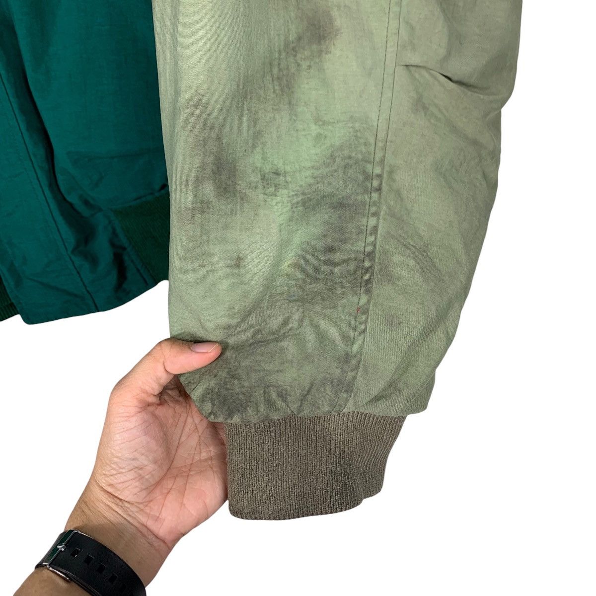 Japanese Brand TOYOTA Tecno TOYOPET Big Logo Bomber Jacket #2063-C90 Size US L / EU 52-54 / 3 - 13 Thumbnail