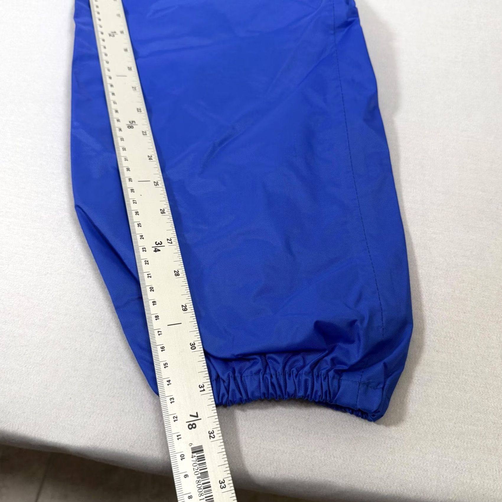 Vintage NRS Mens Medium Blue Rain Pants Nylon Elastic Waist Water Sports Size US 31 - 4 Thumbnail