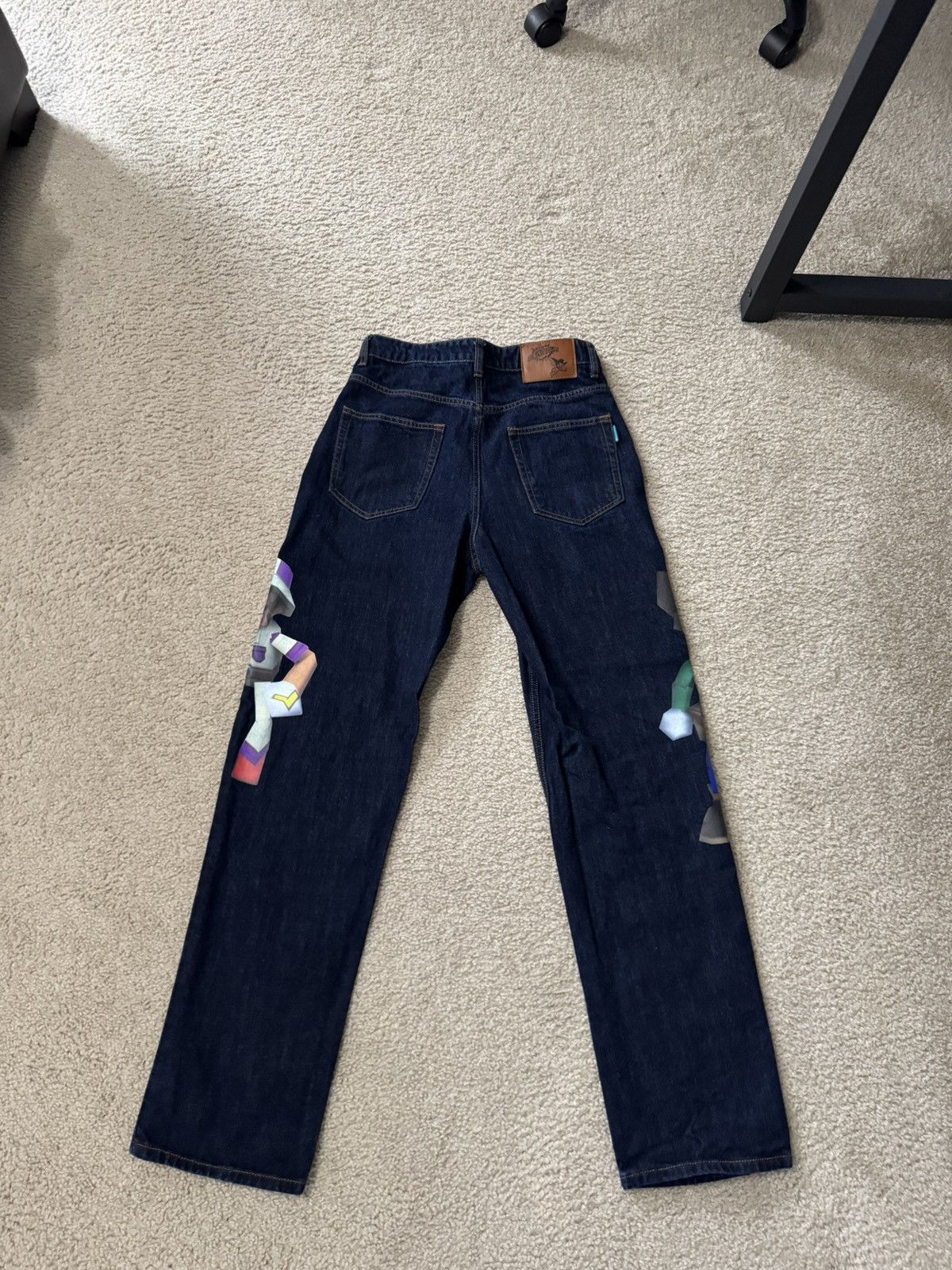 Other Jalonisdead Luigi X Waluigi jeans Size US 30 / EU 46 - 2 Thumbnail
