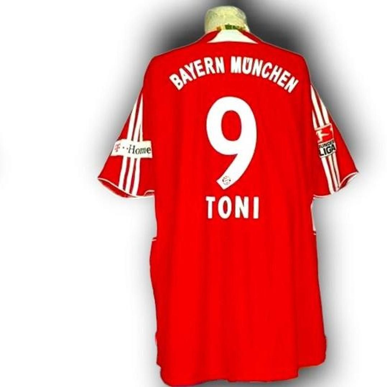 Adidas Issued Bayern Munchen Munich Germany 2007 2008 2009 Shirt Size US XXL / EU 58 / 5 - 3 Thumbnail