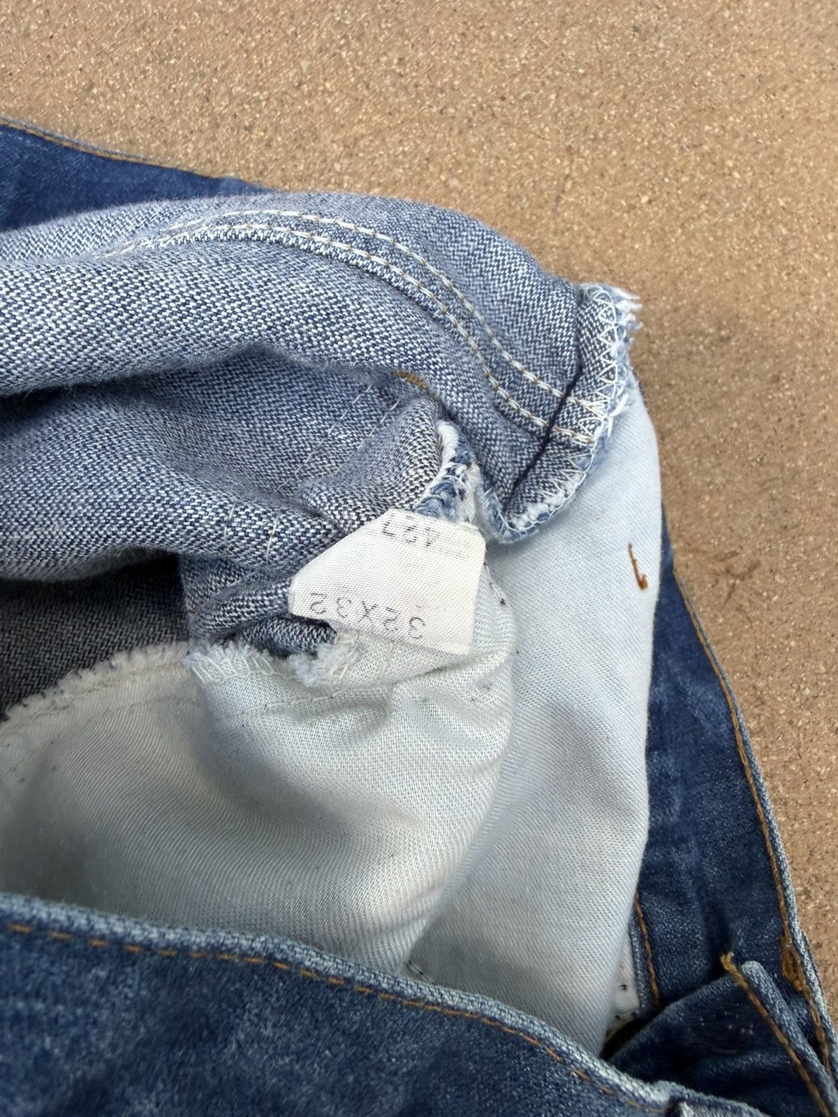 Levi's Vtg 70’s Levi’s 646 Orange Tab Bellbottom Flare Jeans 32x31 Size US 32 / EU 48 - 6 Thumbnail