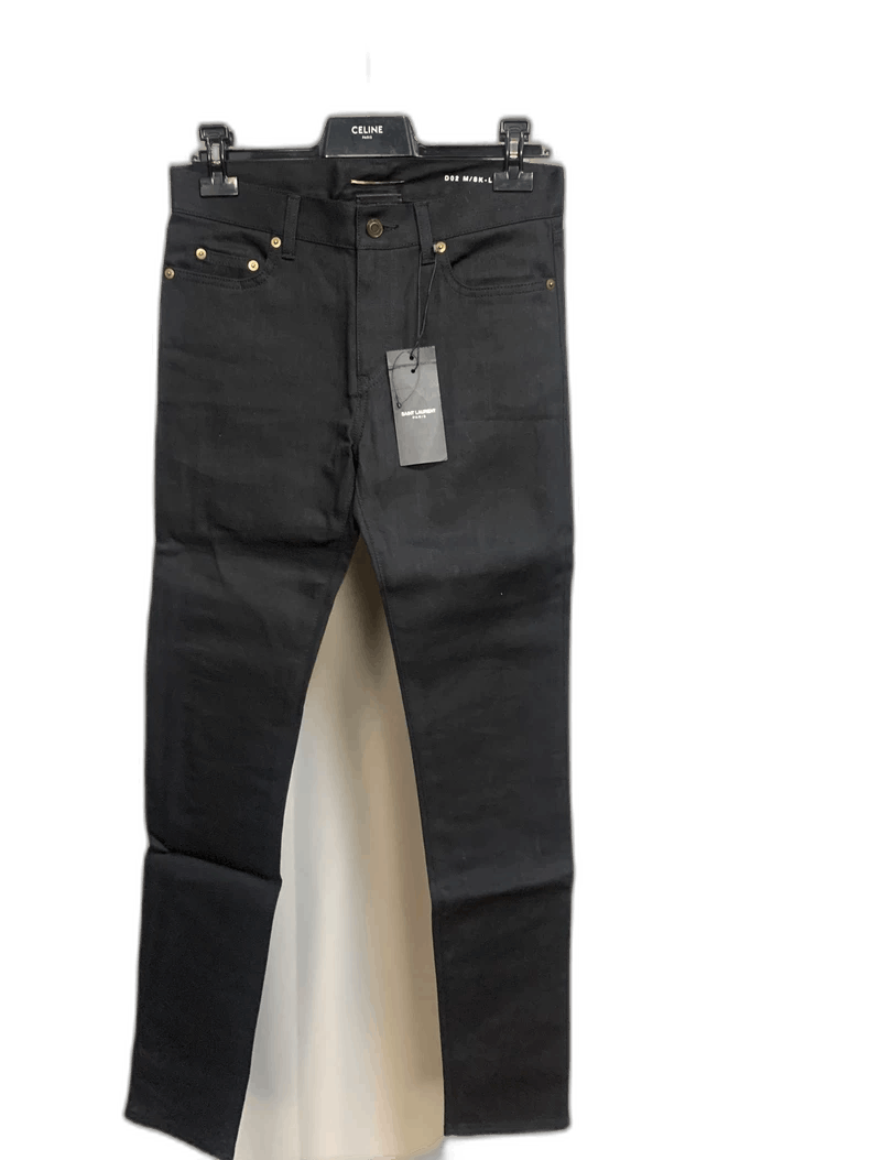 Saint Laurent Paris saint laurent slp black denim pants-2507 Size US 29 - 4 Thumbnail