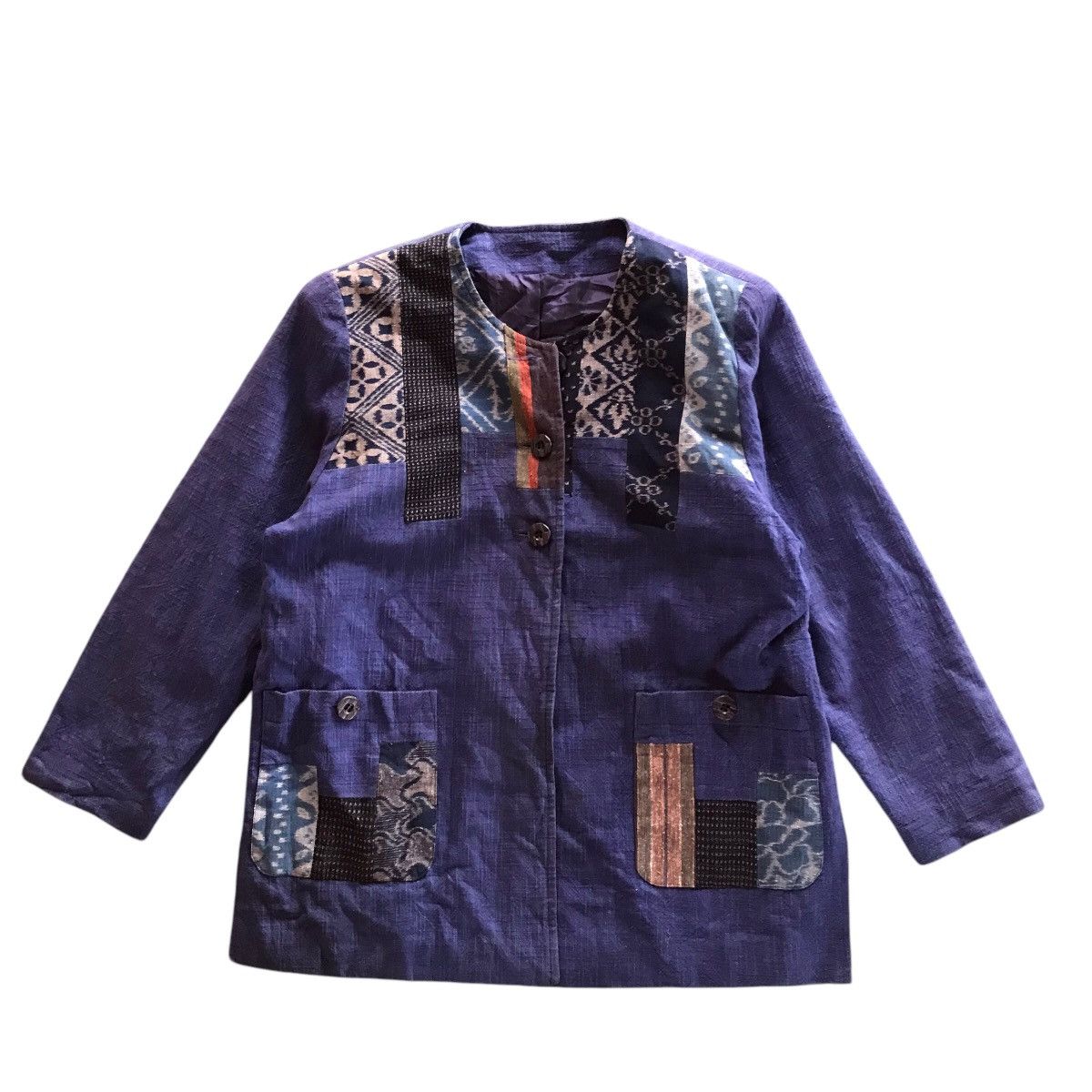 Blue Blue Japan × Indigo × Kapital Vintage Patchwork Indigo Inspired Kapital Style Size US M / EU 48-50 / 2 - 1 Thumbnail