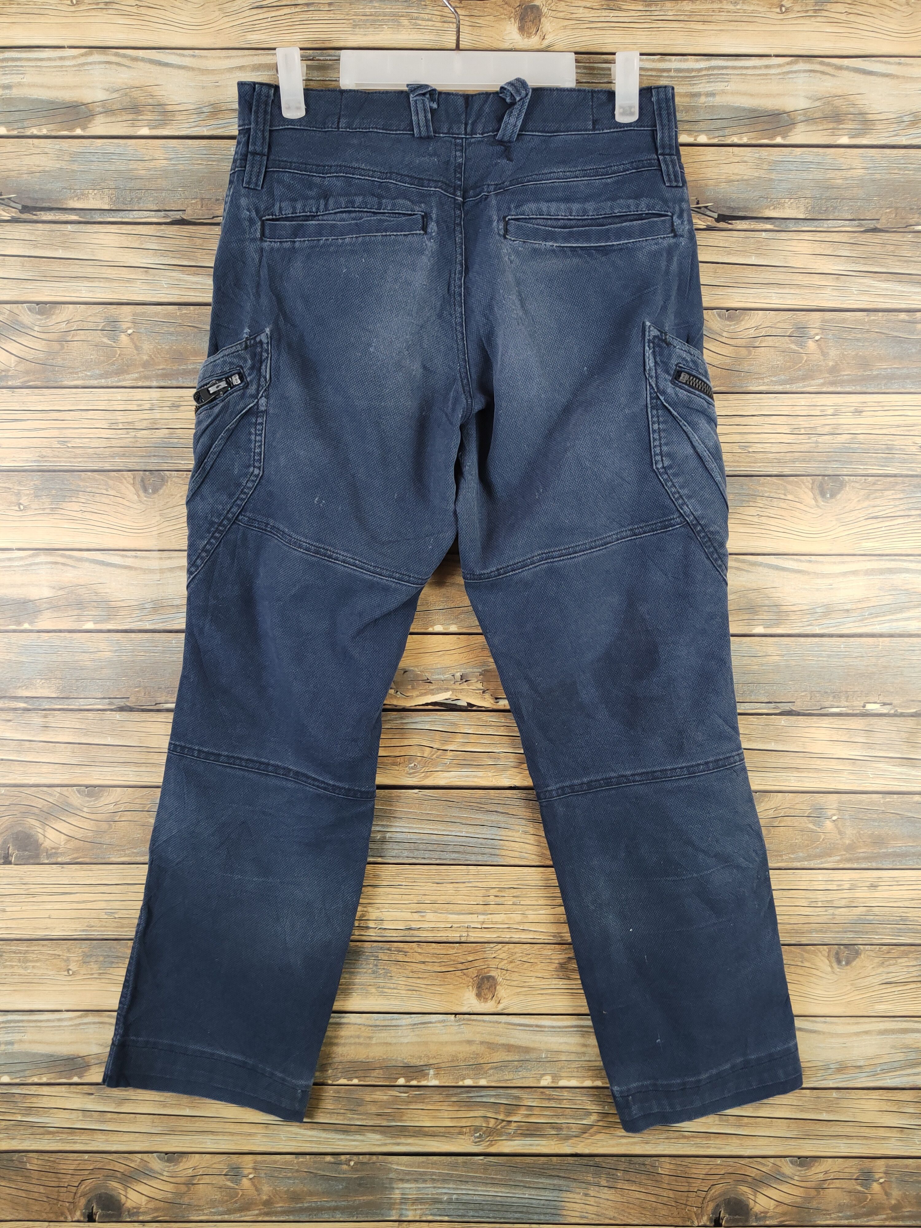 Japanese Brand TS Design Navy Multipocket Tactical Cargo Pants #W2220 Size US 30 / EU 46 - 9 Thumbnail