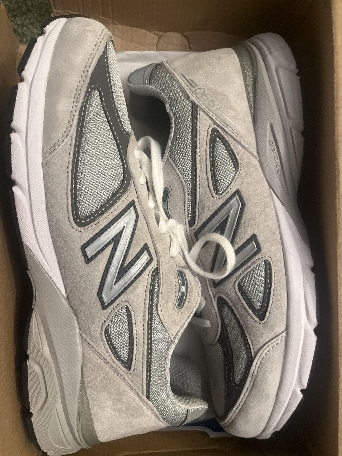 New Balance New Balance 990v4 2016 Size 10.5 Grey/Castlerock Size US 10.5 / EU 43-44 - 1 Thumbnail