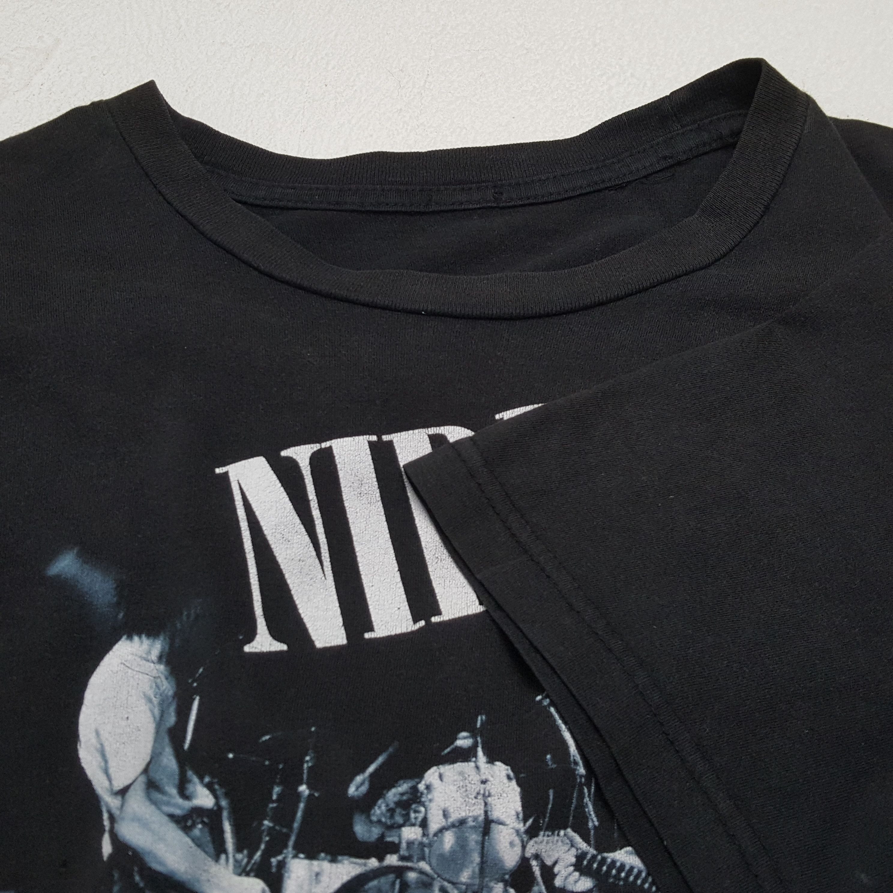 Band Tees × Vintage NIRVANA Rock Band Music Photo Print Style Tshirt Size US L / EU 52-54 / 3 - 7 Thumbnail