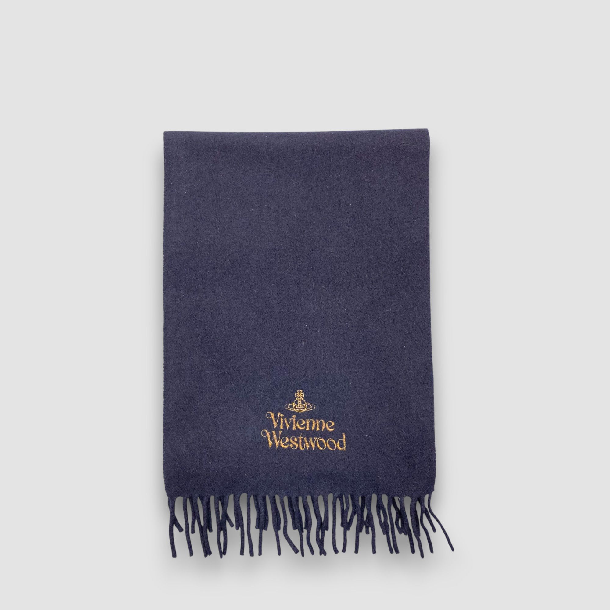 Vivienne Westwood Vintage Vivienne Westwood Scarf Orbs Muffler Wool Scarves Size ONE SIZE - 2 Thumbnail
