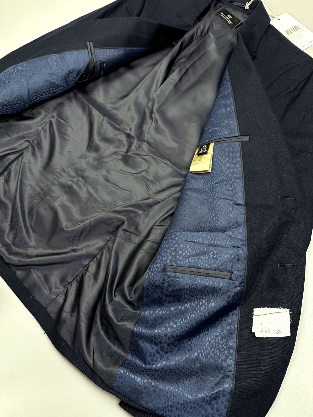 Scotch & Soda Scotch&soda Linen 2 Piece Blazer Size 50R - 7 Thumbnail