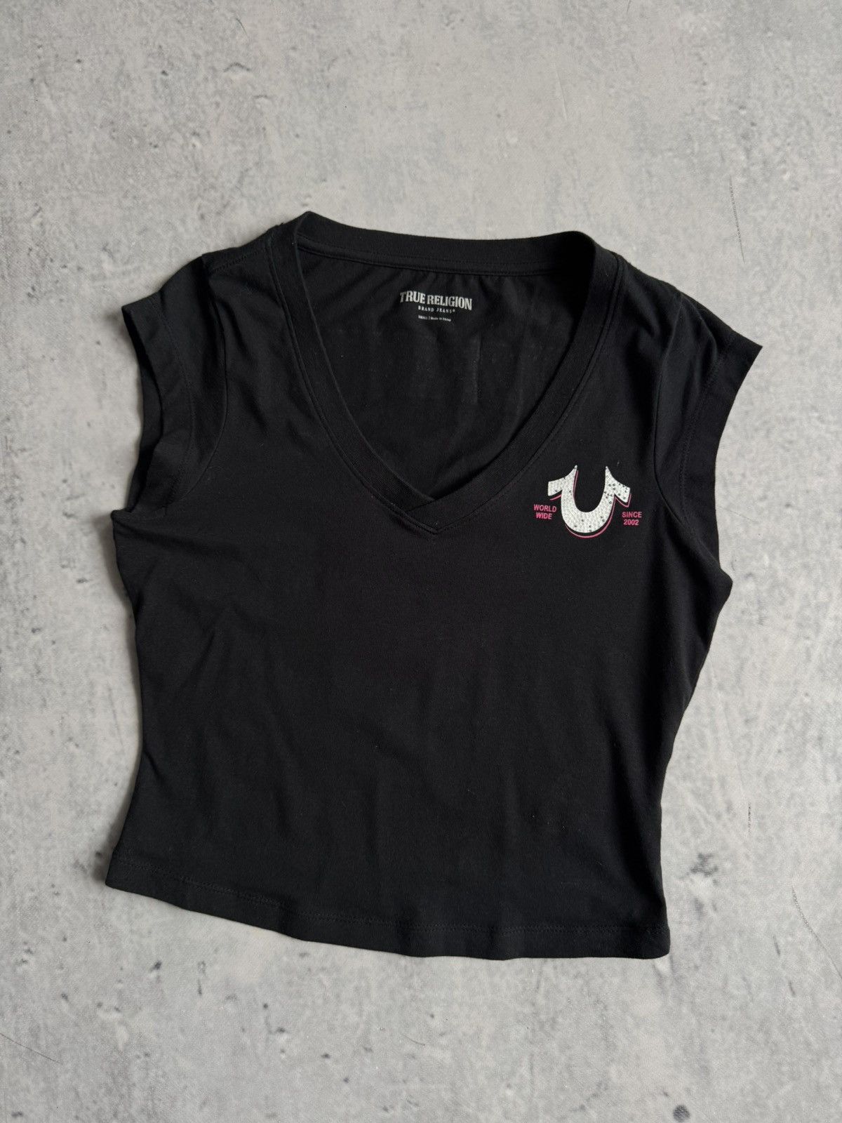True Religion Vintage True Religion Y2K retro big logo tee wmns Size M / US 6-8 / IT 42-44 - 5 Thumbnail