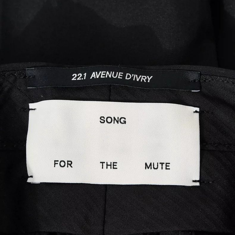 Song For The Mute Song For The Mute Chain-trimmed suit pants Size 50R - 7 Thumbnail