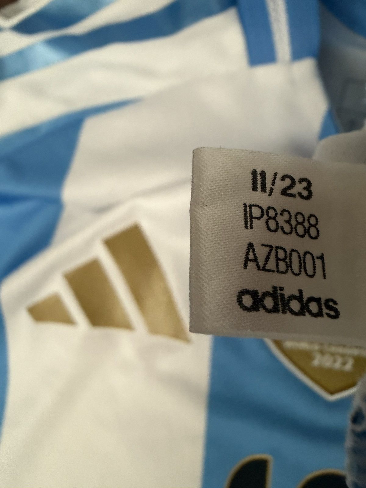 Adidas Argentina Lionel Messi 2024 Jersey Size US S / EU 44-46 / 1 - 3 Thumbnail