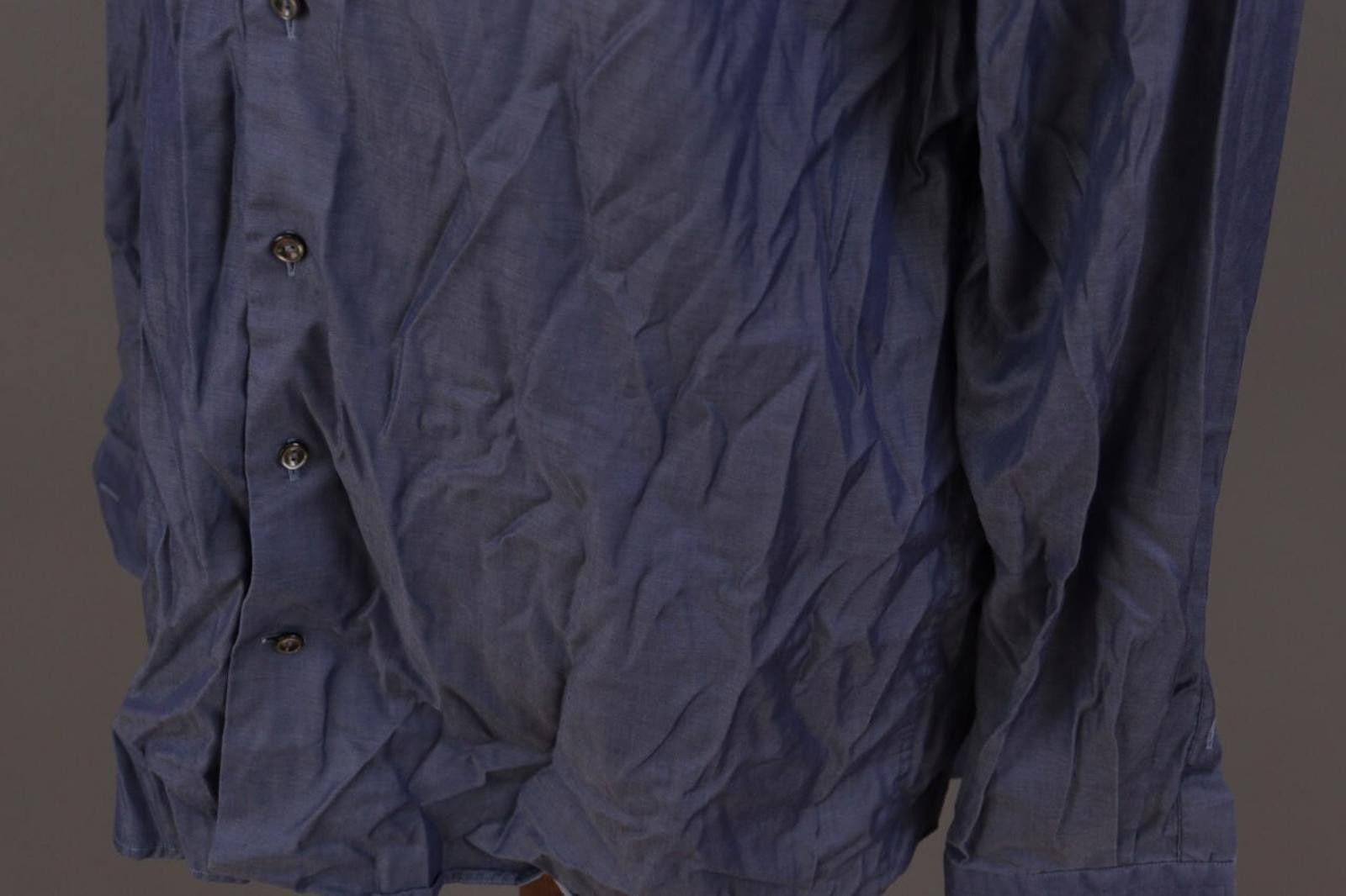 Eton Eton Contemporary Blue Signature Dress Shirt Size 46 / 18 Size US M / EU 48-50 / 2 - 10 Thumbnail