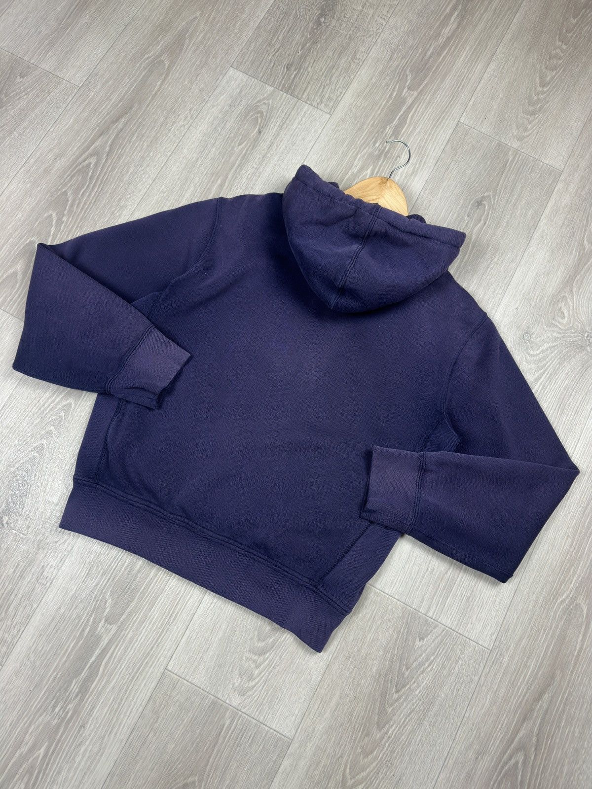 Polo Ralph Lauren Vintage Polo Ralph Lauren Zip Up Distressed Hoodie Size M Size US M / EU 48-50 / 2 - 10 Thumbnail