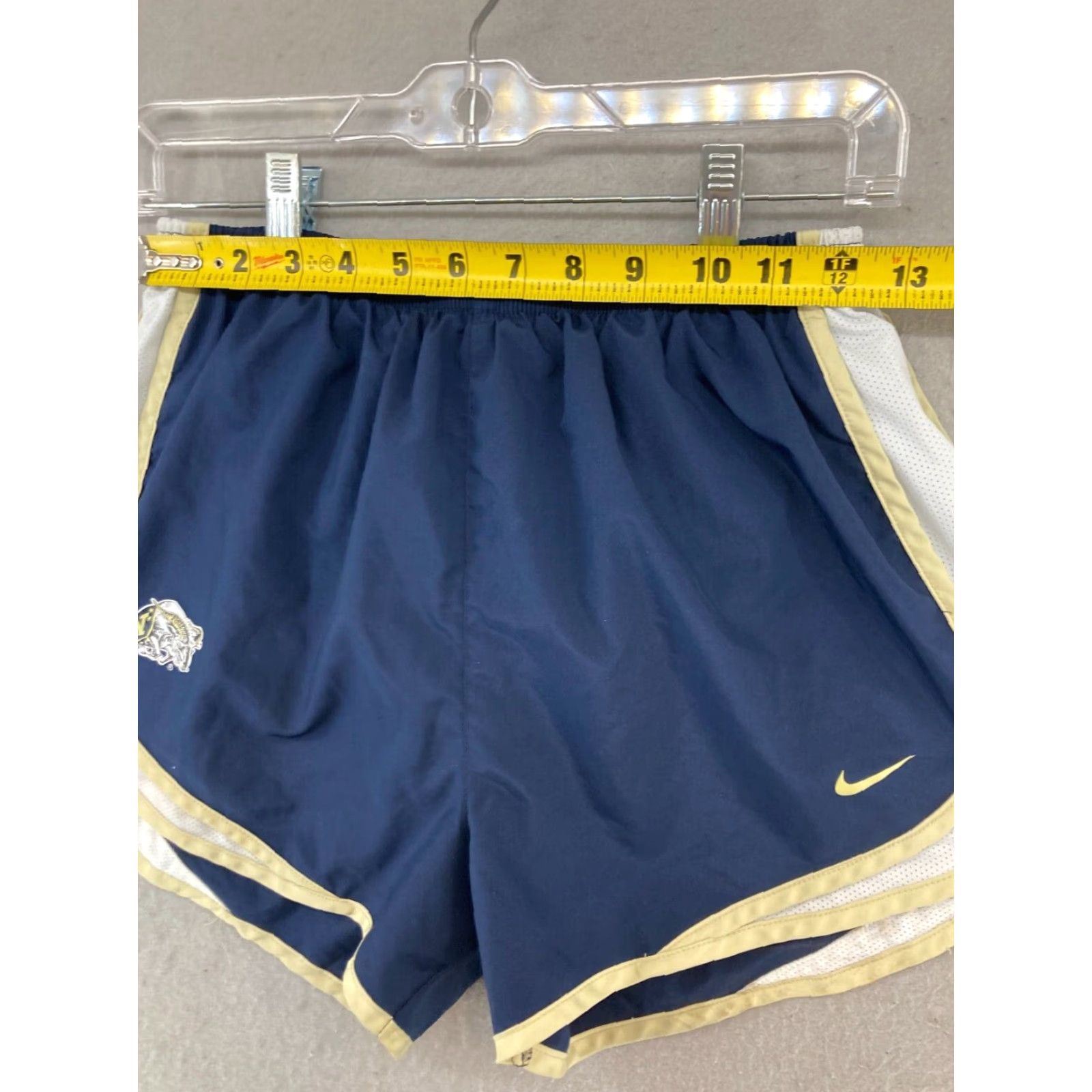 Nike Nike Dri Fit Womens Shorts Medium Athletic Blue US Navy Lined Running Size 32" / US 10 / IT 46 - 2 Thumbnail