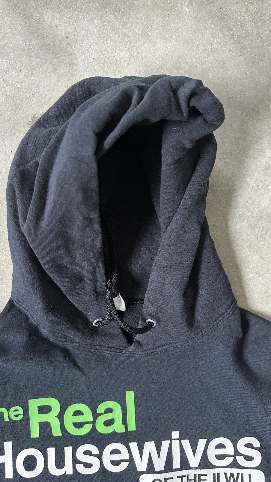 Jerzees VINTAGE DISTREESSED FONTS PAINTED HOODIE Size US M / EU 48-50 / 2 - 6 Thumbnail