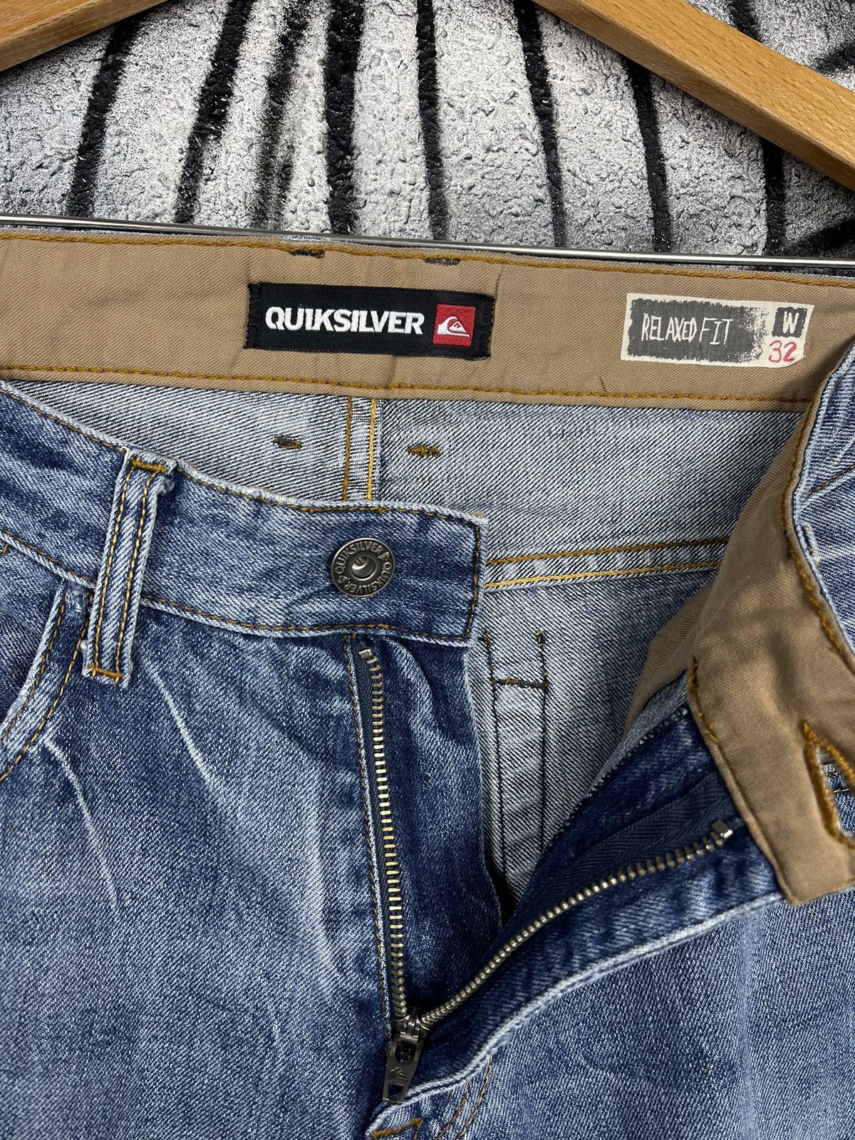 Quiksilver Quiksilver Y2K Relaxed Fit Vintage Denim Jeans Men’s Size 32 Size US 32 / EU 48 - 8 Thumbnail