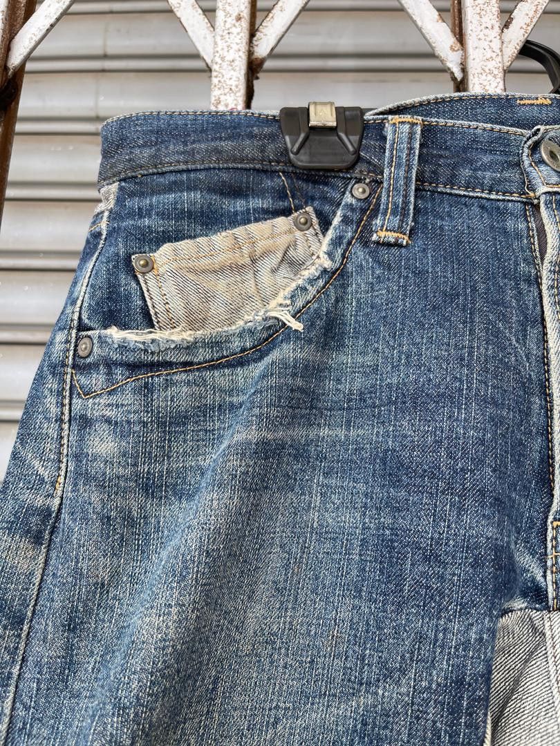 Japanese Brand × Vintage 🔥 RARE!! BLUE WAY MODERN VINTAGE DENIM JEAN Size US 33 - 2 Thumbnail