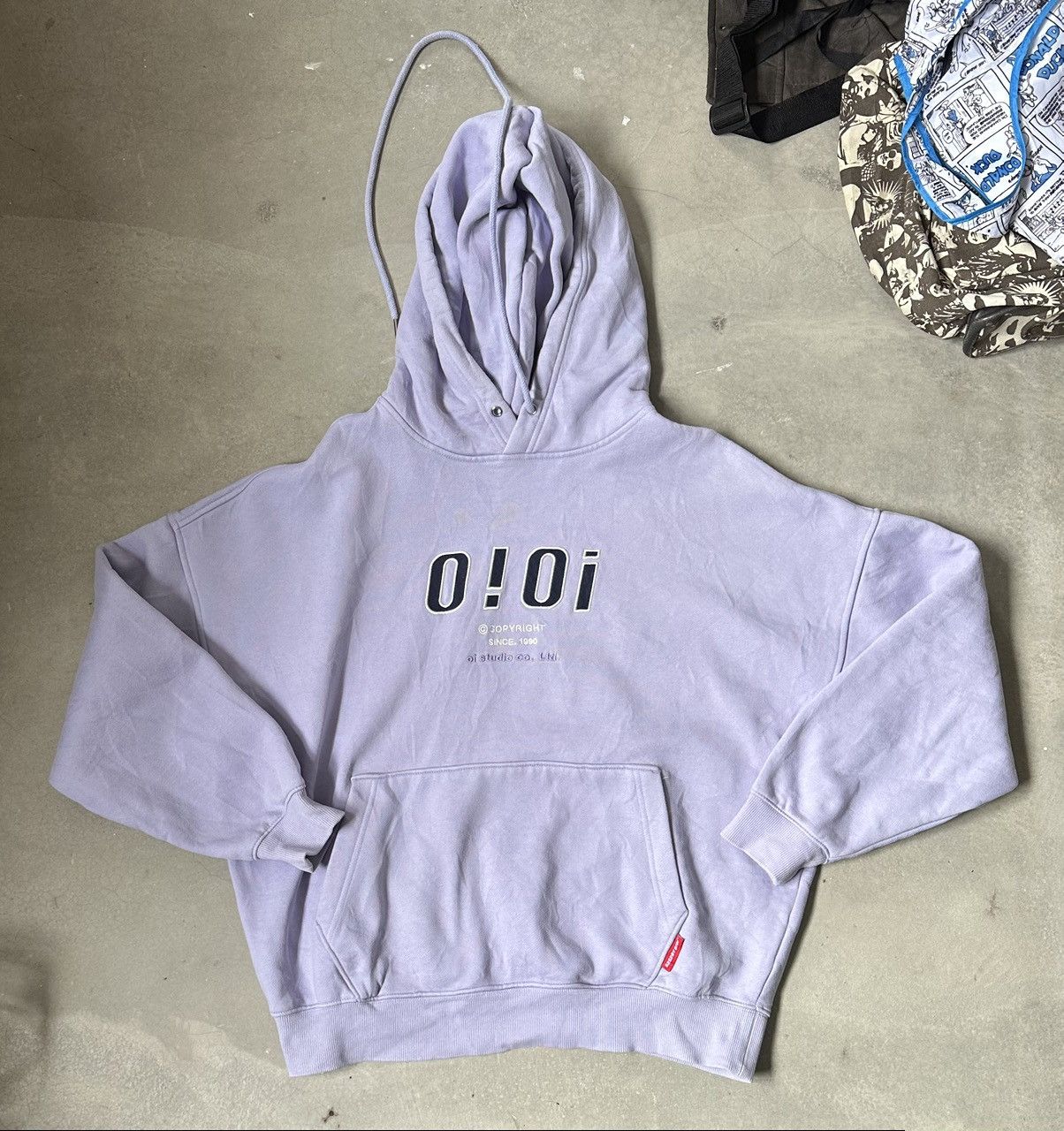 Other OIOI 5252 PURPLE HEAVY HOODIE Size US XL / EU 56 / 4 - 1 Thumbnail
