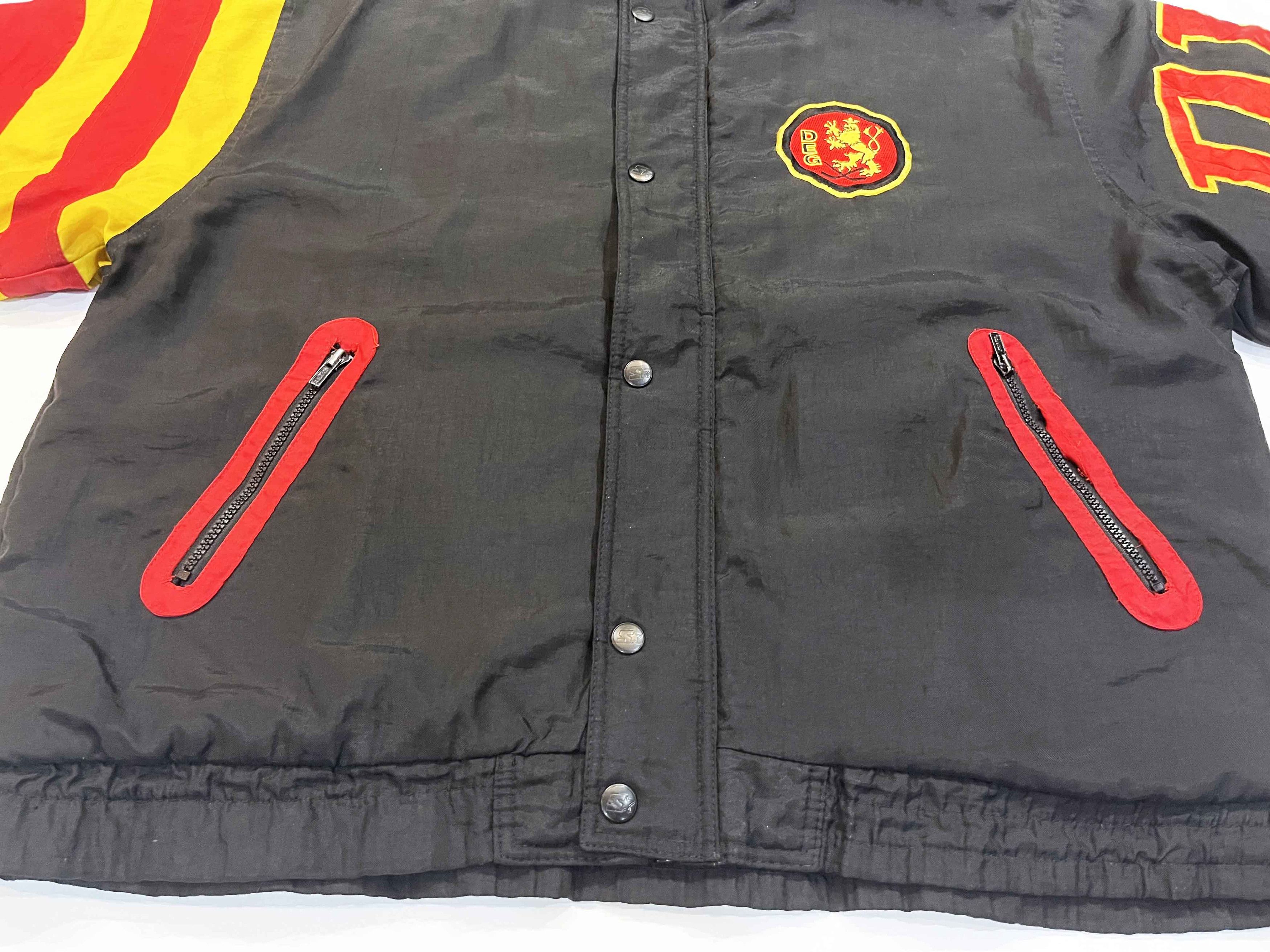 Starter Vintage Starter Düsseldorfer DEG Eishockey Full Zip Jacket Size US L / EU 52-54 / 3 - 4 Thumbnail