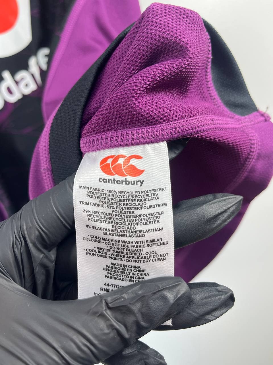 Canterbury of New Zealand Ireland Rugby 2022 2023 Away Shirt Canterbury Vodafone XL Size US XL / EU 56 / 4 - 4 Thumbnail