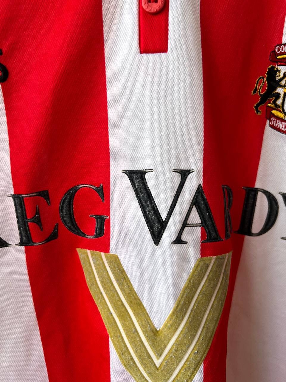 Vintage 1999/2000 SUNDERLAND HOME SOCCER JERSEY FOOTBALL SHIRT ASICS Size US S / EU 44-46 / 1 - 7 Thumbnail