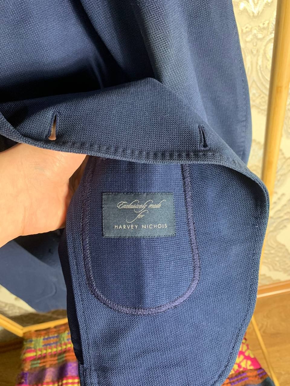 Tombolini Tombolini Loro Piana Italian Designer Blazer Classic Casual Size 48R - 7 Thumbnail