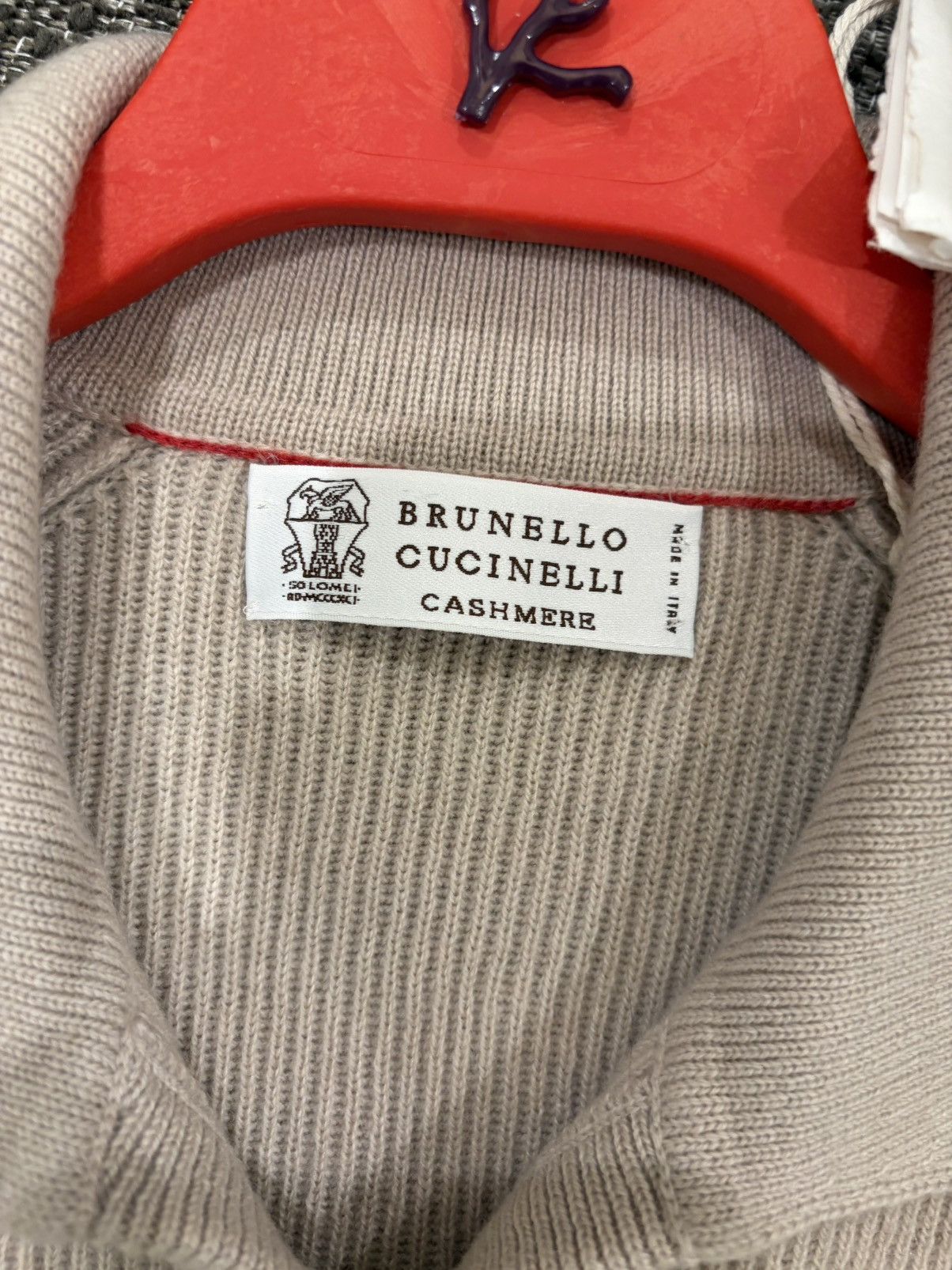 Brunello Cucinelli Brunello Cucinelli English Rib Cashmere Sweater Size US M / EU 48-50 / 2 - 3 Thumbnail