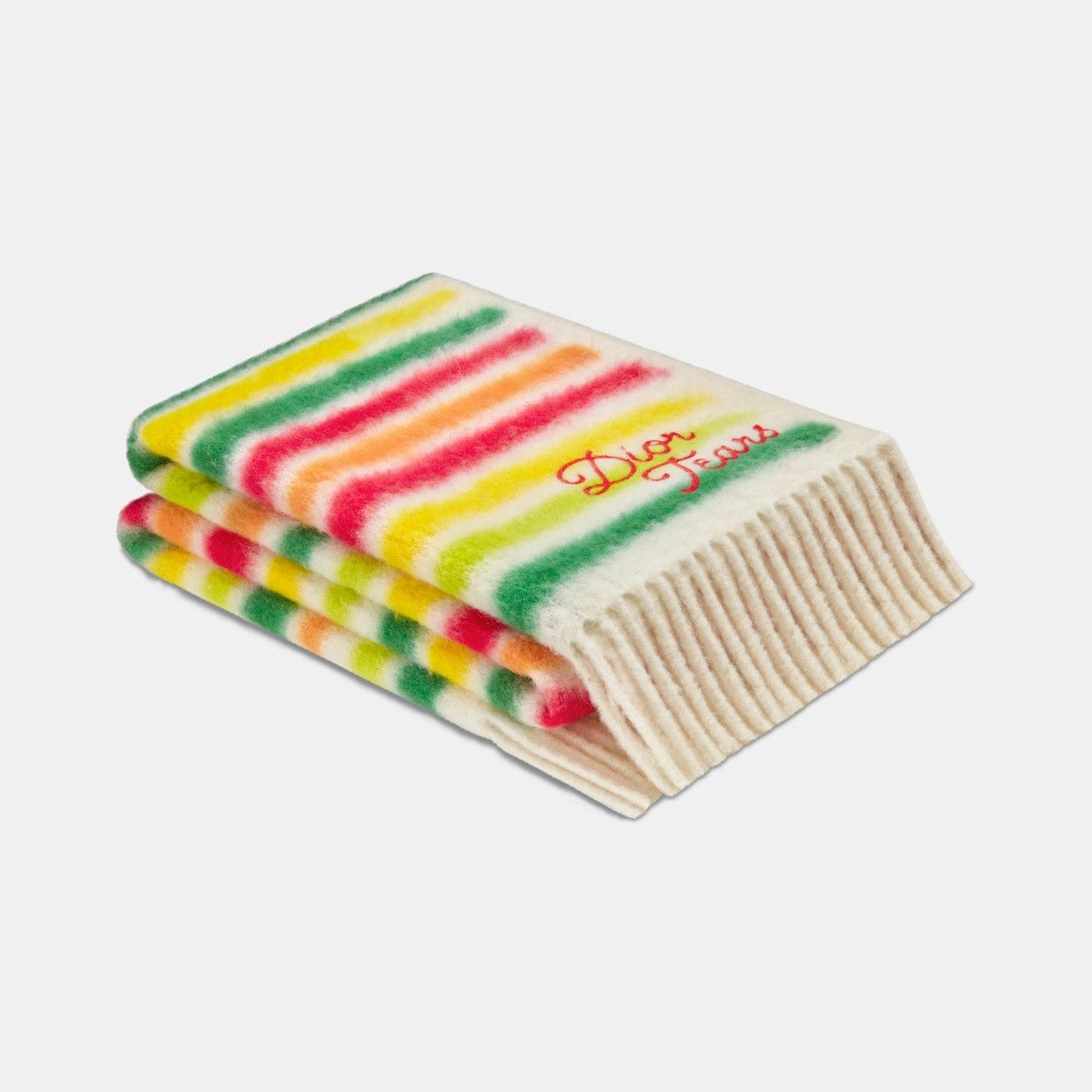 Dior o1bcso1str1224 Size:OS Blanket in Multicolor Size ONE SIZE - 4 Thumbnail