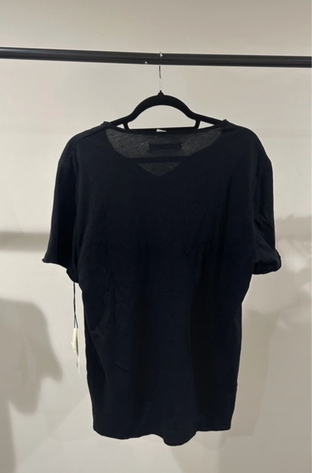 Zadig & Voltaire Zadig & Voltaire Monastir Henley White T-Shirt Size US S / EU 44-46 / 1 - 10 Thumbnail