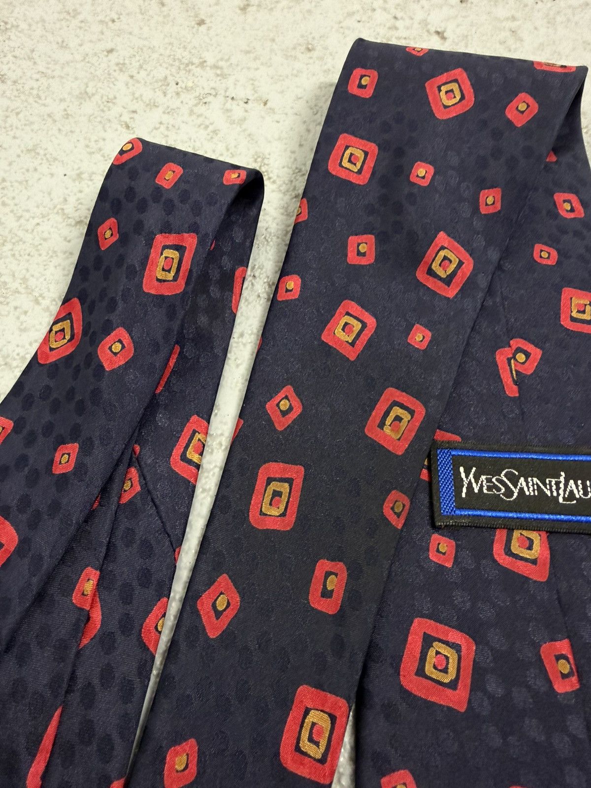 Yves Saint Laurent Vintage Yves Saint Laurent Silk Tie Size ONE SIZE - 6 Thumbnail