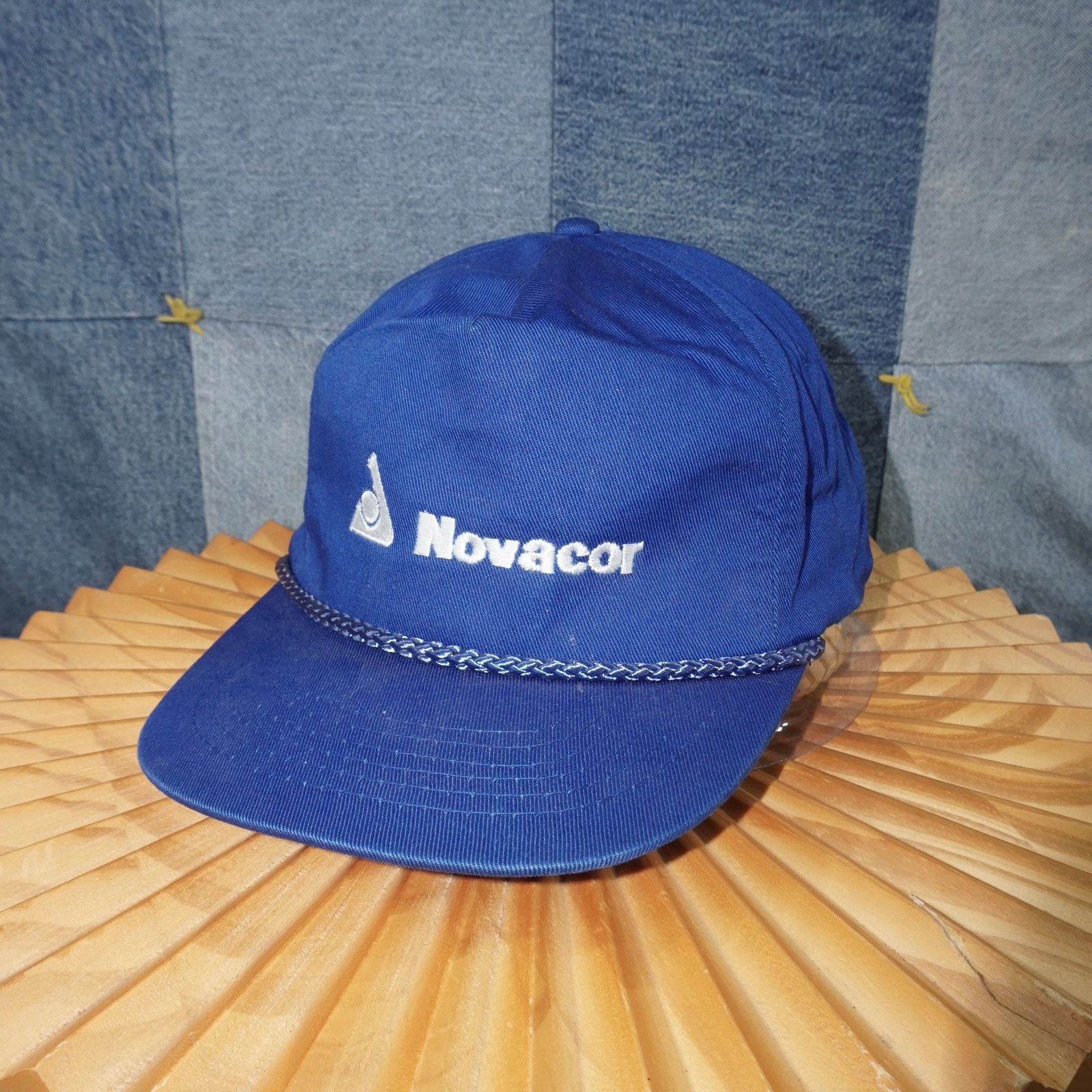 Vintage OSFA - Vintage 90s NOVACOR embroider company essential hat Size ONE SIZE - 2 Thumbnail