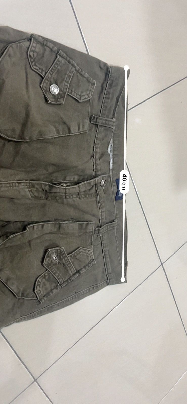 Armani × Vintage Armani Jeans - vintage cargo pants Size US 36 / EU 52 - 6 Thumbnail