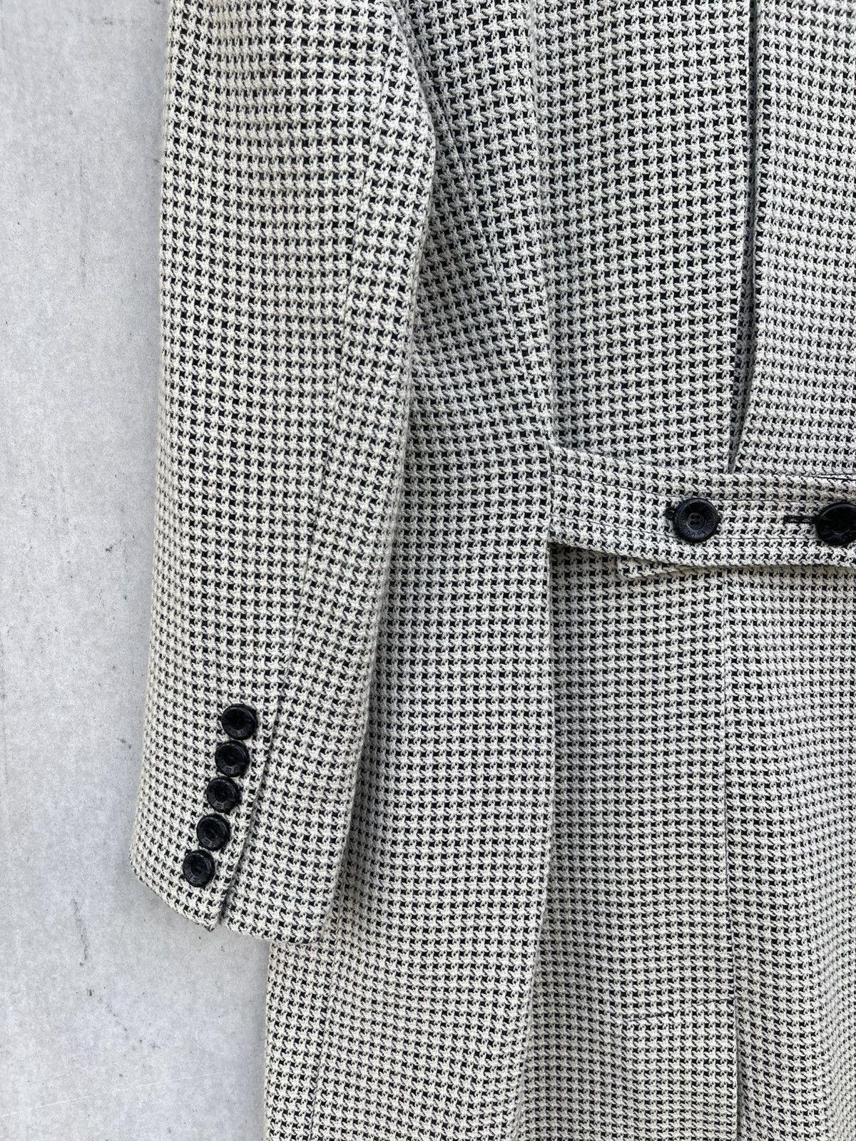 Givenchy Givenchy Women's Houndstooth Pattern Single-breasted Coat Size M / US 6-8 / IT 42-44 - 9 Thumbnail